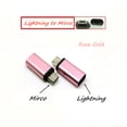 thumbnail image 1 of Adaptateur Convertisseur Connecteur Lightning Femelle vers Micro USB Mâle, 1 of 2