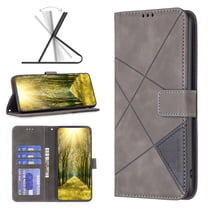 for Samsung Galaxy A13 4G Case Wallet Case with Card Holder [RFID Blocking] Magnetic Closure Folio Kickstand, Men's Retro Premium Shockproof PU Leather Flip Case Wallet for Samsung Galaxy A13 4G,Gray