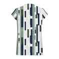 thumbnail image 4 of cocolona Womens Summer Silk Satin Tops Plus Size V Neck Short Sleeve T-shirt Fashion Casual Cute Print Tees Blouses, 4 of 6