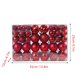 thumbnail image 3 of Adornos de Bolas Navideñas Fiudx Decoraciones Irrompibles 3-6 cm, 3 of 5