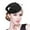 Black 158, variant on Yeetfub Fascinated Hat 1920s 1950s Hats Women Lace Bow Top Hat Hairpin Headwear Hat Party Hairpin ky Derby Hats Wedding Hats for Women,Hot Pink