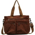 thumbnail image 1 of LHSHID Tote Bag Women Large Crossbody Bag Stylish Handbag for Women Corduroy/Canvas Hobo Bag Fashion shoulder Bag Purse, 1 of 8