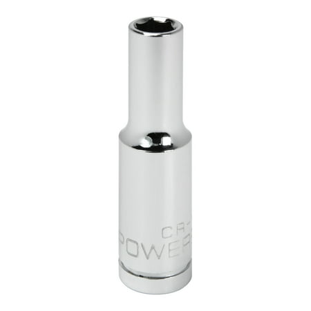 

Powerbuilt 3/8 Inch Drive 5/16 Inch 6 Point Deep Socket - 648215