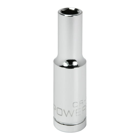 Powerbuilt 3/8 Inch Drive x 8 MM 6 Point Deep Socket - 641319
