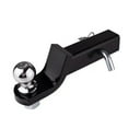 thumbnail image 1 of 2 Inch Towbar Tongue Ball Mount With Towball And Hitch Pin RV Parts Car Camper Accessories Caravan Components ,Weatherproof Double Locking Hitch Pin, 1 of 6