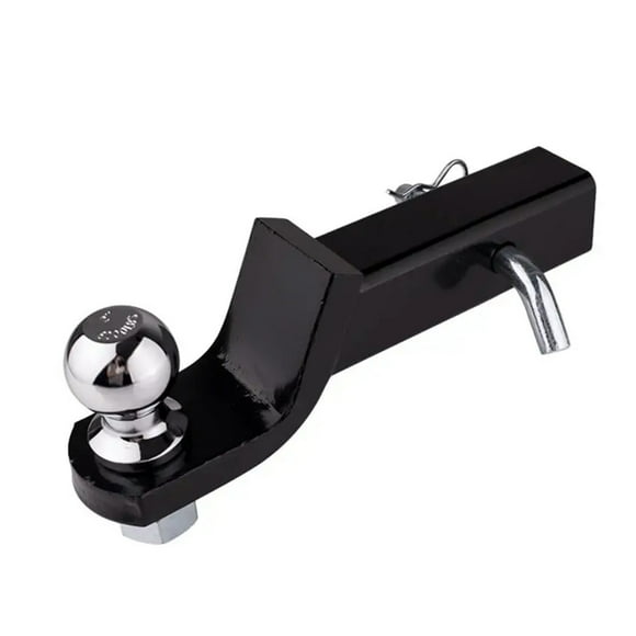 Drop Hitch 2 Inch Towbar Tongue Ball Mount With Towball And Hitch Pin RV Parts Car Camper Accessories Caravan Components ,Easy to Use