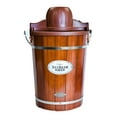 thumbnail image 3 of Nostalgia 6-Quart Wood Bucket Ice Cream Maker, 3 of 15