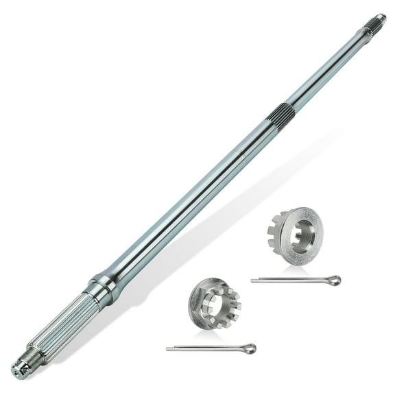 M MATI Rear Axle Shaft with Nuts for Honda TRX420 500 520 Foreman Rancher 42311-HR3-A20 14-24