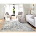 thumbnail image 5 of Dynamic Rugs MZ10148451150 9 ft. x 12 ft. 7 in. Mood 8451 Indoor Rug, 150 Ivory Blue, 5 of 5