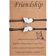 thumbnail image 1 of 2 pulseras de la amistad con cordón de hilo, pulsera de mariposa, pulseras tejidas a mano ajustables, joyería de muñeca, regalo para mujeres y hombres., 1 of 9