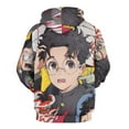 thumbnail image 3 of Dandadan Anime Sweatshirt For Mens And Womens Fashion Hoodies Pullover Daily Hoody Hooded With Pocket And Drawstring Adult Unisex Sweatshirts, 3 of 8