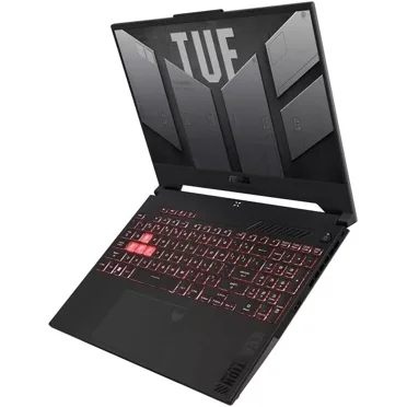 ASUS TUF Gaming A15 Gaming Laptop, 15.6” FHD 144Hz, 100% sRGB Display, GeForce RTX 4050, AMD Ryzen 7 7435HS, 16GB DDR5, 512GB PCIe SSD, Wi-Fi 6, Windows 11, FA507NUR-AS73