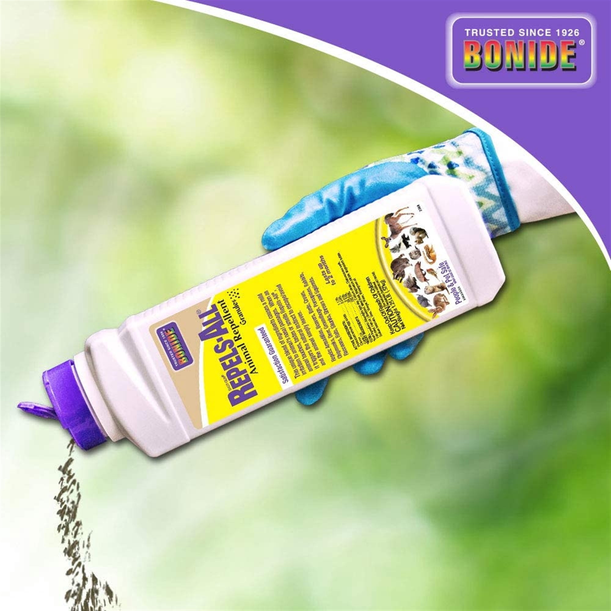 Repels-All Granules 1.25Lb Bonide Products Insect Repellents 2360 037321023609