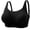 Black, variant on 38 Ddd Bras for Women Push Up Wireless Comfortable Bra Full Coverage Supportive Backless Lightweight Bra Solid Bra