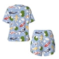 thumbnail image 5 of Lsque Colorful Koi Fish Women's Short-Sleeved Pajama Set - 2 Piece Soft and Lightweight Sleepwear Set-XX-Large, 5 of 9