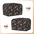 thumbnail image 3 of Daiia Fox In The Forest Pattern 2 slice Toaster Cover, Toaster Appliance Dust-proof Cover For Kitchen Small Appliance Dust Cover and Fingerprint Protection, 3 of 7