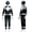 Black, variant on Halloween Superhero Rangers Costume Full Body Zentai Spandex Jumpsuit Morphin Cosplay Bodysuit Retro Anime Theme Dress Up Set for Halloween Party,Size 110