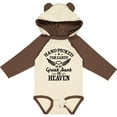 thumbnail image 3 of Inktastic Handpicked for Earth by My Great Aunt in Heaven Boys or Girls Long Sleeve Baby Bodysuit, 3 of 5