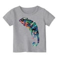 thumbnail image 1 of MEZZALL T-Shirt d'Été pour Enfants Col Rond Imprimé Manches Courtes T-Shirt pour Tout-Petits, 10-11 Ans, 1 of 4