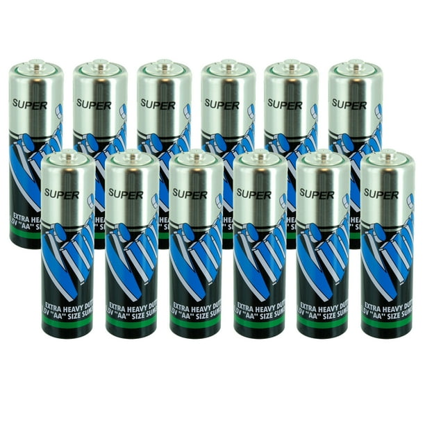 ECO FRIENDLY 12pc AA Heavy Duty 0 MERCURY 0 LEAD 0 CADMIUM Battery