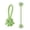 Green, variant on Cable Ties 2026 Upgrade Data Cable Organizer Silicone Reusable Multipurpose Elastic Cord Organizer for Fastening Bundling Cables Wires Management
