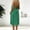 Green, variant on Holiday Dresses for Women Maxi Dresses Fashion Women Summer Round-Neck Casual Solid Sleeveless Sleepshirts Sling Backless Dress Green S