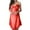 Orange, variant on ZKCCNUK Womens Nightgown Sexy Lace Lace Slit Dress Sexy Suit Free Size