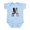 Sky Blue, variant on CafePress - Nblkw Nmrlw Lean Infant Bodysuit - Baby Light Bodysuit, Size Newborn - 24 Months