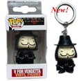 thumbnail image 4 of 2025 Los llaveros de bolsillo FUNKO más nuevos de superhéroes Iron Man Winter Soldier Spiderman V de Vendetta llavero Venom figura de acción juguetes, 4 of 5