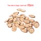 thumbnail image 5 of Inteprter 50 piezas de llaves decorativas, colgante elipse, decoración de festival, regalo creativo, llavero con anilla para llaves, accesorios DIY para Decoración del hogar Inteprter HA012257-00, 5 of 6