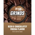 thumbnail image 5 of Grinds Coffee Pouches, 50mg Caffeine, Double Mocha, 18 Pouches (1 Can), 5 of 6