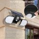 thumbnail image 3 of Solar Lights Outdoor, 56 LED Solar Lights Outdoor with Motion Sensor, Security Lights, Solar Powered Wall Lights, Spotlights, 360 Degree Waterproof Adjustment, 3 of 5