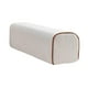 thumbnail image 5 of Almohada para reposabrazos de sofá, de espuma de alta densidad, de lino blanco, 5 of 8