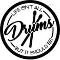 thumbnail image 1 of Life Isnt All Drums But It Should Be! Beat Percussion Band Music Wall Decals for Walls Peel and Stick wall art murals Black Medium 18 Inch, 1 of 2