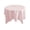 Pink, variant on Blue Blue Solid Color Round Tablecloth For Dining Table Home Holiday Party Decoration Elegant Style