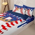 thumbnail image 3 of Homewish Boys Ball Games Zipper Twin Comforter Sets with Fitted Sheet and 2 Pillowcases,Ice Cream Baseball P Alphabet Zipper Bedding Set For Kids Teens,Navy Blue Reversible,4 Pieces, 3 of 7