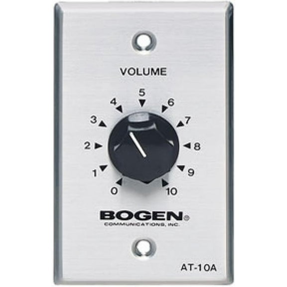 Bogen Bogen 10 Watt Attenuator Single Gang BG-AT10A