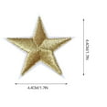 thumbnail image 1 of ziyahihome Star Patches Craft Decoration Accessory Sewing Embroidery Sticker Clothes Embroidery Sticker Non-woven Fabric Star Patches, 1 of 5