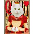 thumbnail image 2 of Miller, Savannah 15x18 White Modern Wood Framed Museum Art Print Titled - Queen of Hearts, 2 of 4