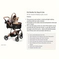 thumbnail image 5 of SKISOPGO 3-in-1 Pet Stroller For Small And Medium-sized Dogs And Cats, Foldable, 5 of 5