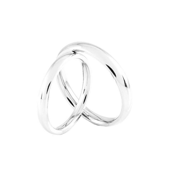 Women Men s Jewelry Grade Stainless Steel Wedding Band Polished