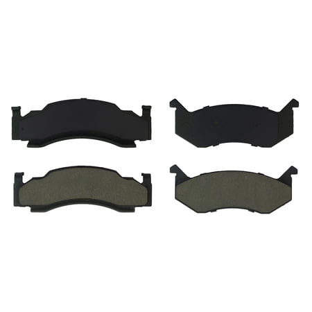 Gridiron Brakes Front Premium Semi-Metallic Brake Disc Pad Set (4)