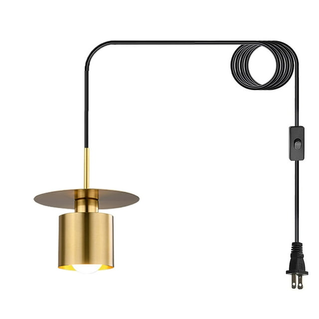 Plug In Chandelier Light Luxury Dining Room Metal Gold Brushed Nickel Pendant Light Plug In Pendant Light Fixtures
