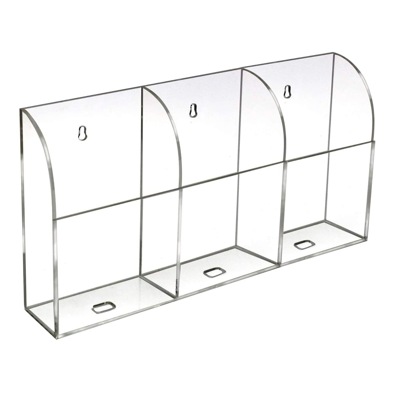 asddcavvf Support de Télécommande de Climatiseur TV 4 Boîtes de Rangement Murales en Acrylique Rangement de Placard en Lin Organisation de Placard