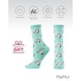 thumbnail image 6 of MeMoi Rabbits Bamboo Blend Crew Socks - Mens - Male, 6 of 7