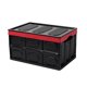 thumbnail image 5 of Contenedor de almacenamiento plegable con tapa, caja organizadora de almacenamiento, apilable, ahorro de espacio Cubierta PP 56L, 5 of 8