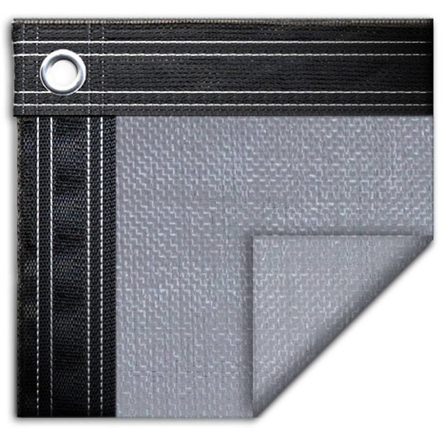 Pool Mate 15 Year Extra-Large Mesh Platinum Silver In-Ground Winter Pool Cover, 25 x 45 ft. Pool