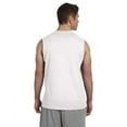 thumbnail image 2 of Gildan Adult Ultra Cotton Sleeveless T-Shirt - G270 - WHITE Extra Large, 2 of 2