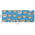 thumbnail image 7 of Cartoon Corgi Kitchen Rug Mat,Kitchen Runner Rugs Non Skid Washable,Decorative Kitchen Floor Mats for Kitchen,Sink,Laundry,17"x47.2", 7 of 7