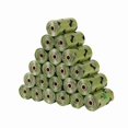 thumbnail image 5 of Biodegradable wheat straw bone-shaped dog poop dispenser, pet cleaning tool. Mixed color bags, eco-friendly dispenser + 1.5mil bags, OP bag packed., 5 of 5